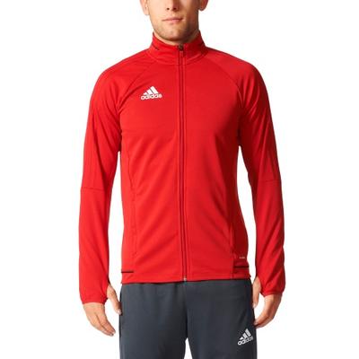 adidas red training jacket