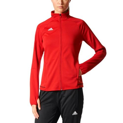 adidas tiro 17 training jacket red