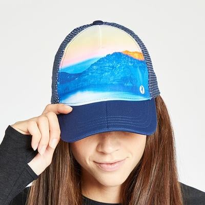 Women's Oiselle Runner Trucker Hat CRATER_LAKE