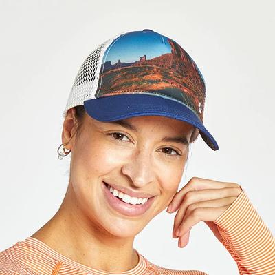 Women's Oiselle Runner Trucker Hat MONUMENT_VALLEY