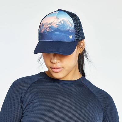 Women's Oiselle Runner Trucker Hat MOUNTAIN_AURA