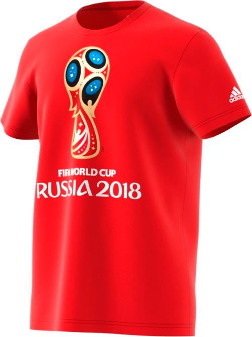  Adidas Fifa World Cup 2018 Emblem Tee Youth