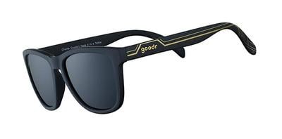 Goodr OG Running Sunglasses BLACK/GOLD/BLACK