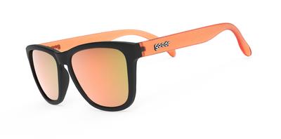 Goodr OG Running Sunglasses BLACK/PEACH/PEACH