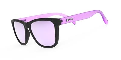Goodr OG Running Sunglasses BLACK/PURPLE/PURPLE