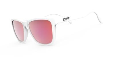 Goodr OG Running Sunglasses WHITE/ROSE