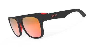 Goodr BFG Running Sunglasses BLACK/RED