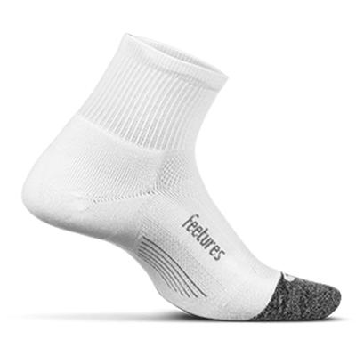 Feetures Elite Light Cushion Quarter WHITE