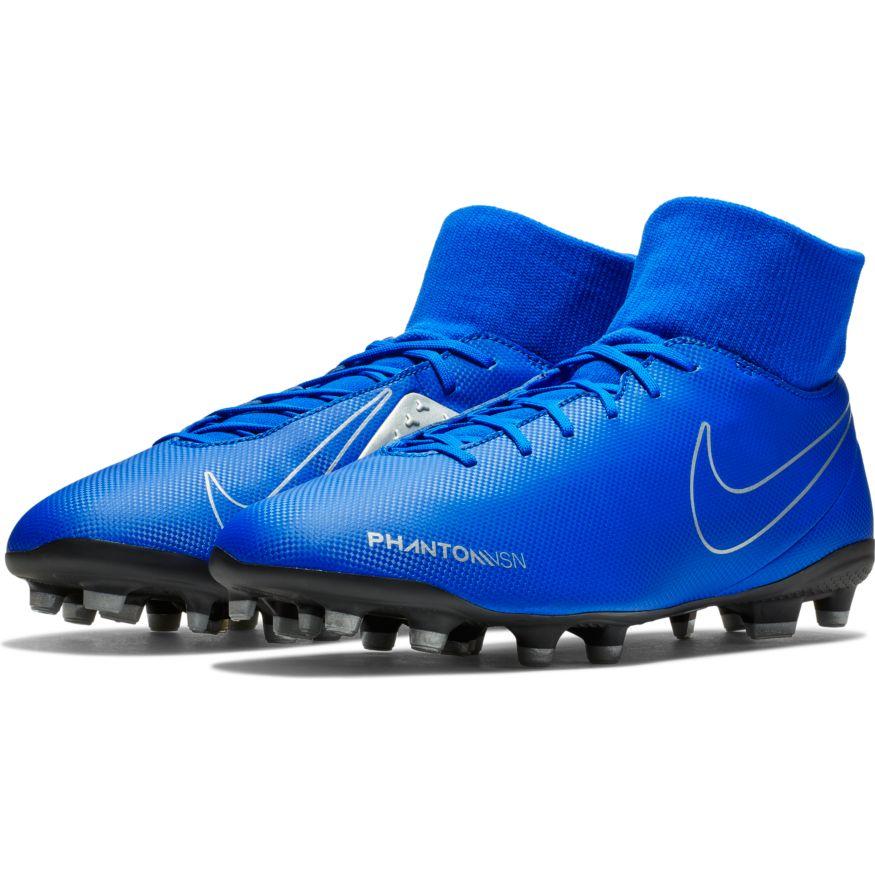 nike phantom vision blue and white