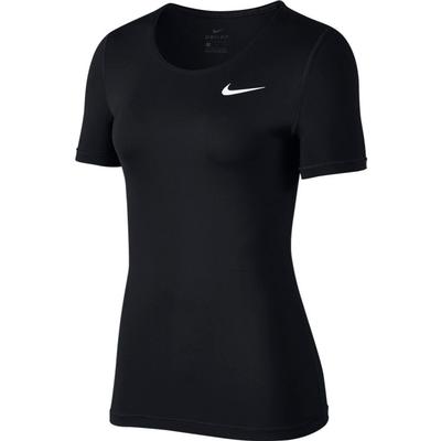 Women's Nike Pro Short Sleeve Top BLACK