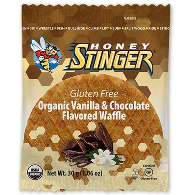 Honey Stinger Gluten Free Organic Waffle VANILLA/CHOCOLATE
