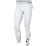 Nike Men's Pro Warm Dri-Fit Compression Leggings White 904672-100