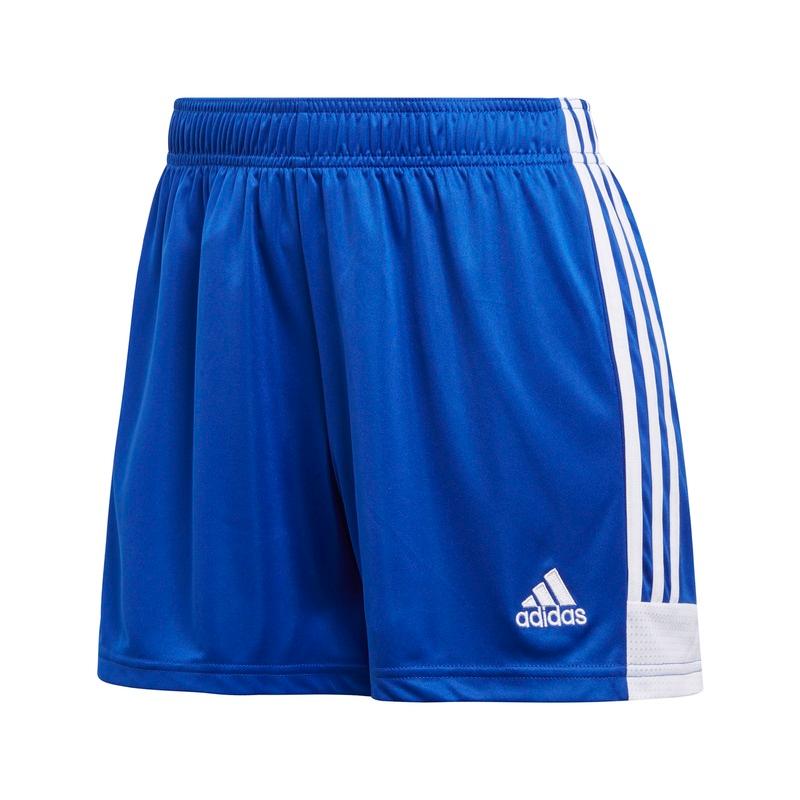 blue adidas shorts women's