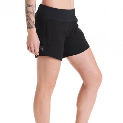 Women's Oiselle Long Roga Shorts BLACK