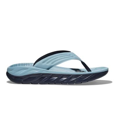 Men's Hoka One One Ora Recovery Flip 2 STONE_BLUE/OUTER_SPA