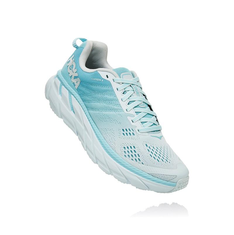 hoka clifton white womens