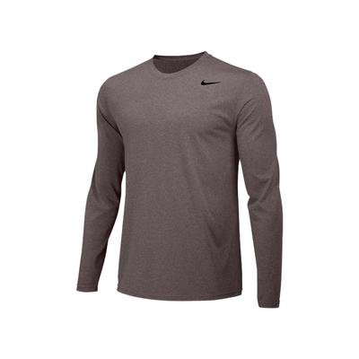 Men's Nike Legend Long Sleeve CARBON_HEATHER/BLACK