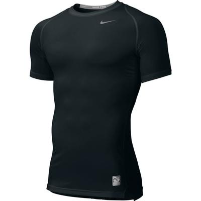 Men's Nike Pro Compressive Short Sleeve BLACK