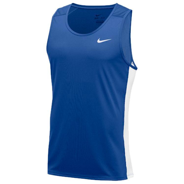 nike miler tank white