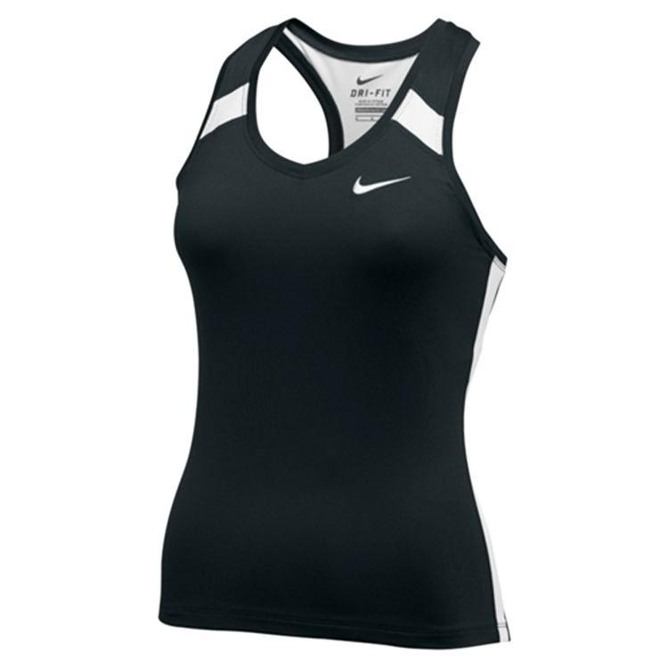 nike running tank with built in bra