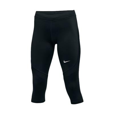 Women's Nike Power Streak Capri BLACK