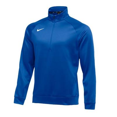 Men's Nike Therma Top Half-Zip ROYAL/WHITE