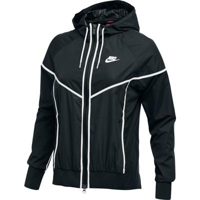 Women's Nike Sportswear Windrunner Jacket BLACK/BLACK/WHITE
