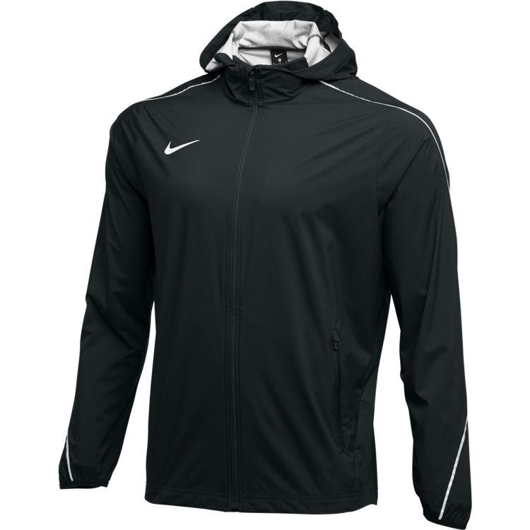 nike woven jacket black