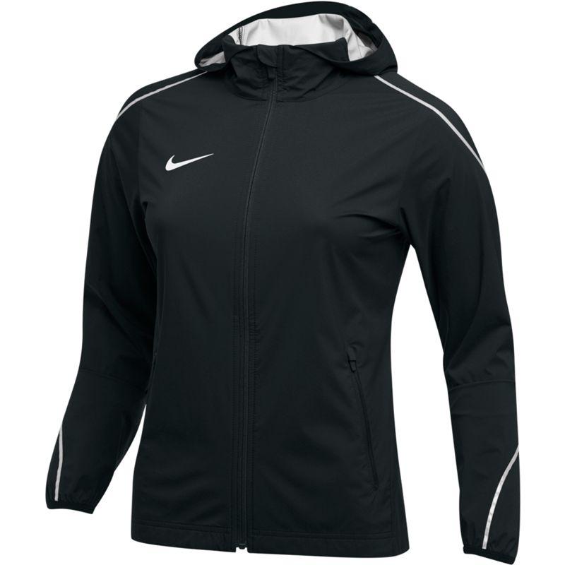 nike woven jacket in black