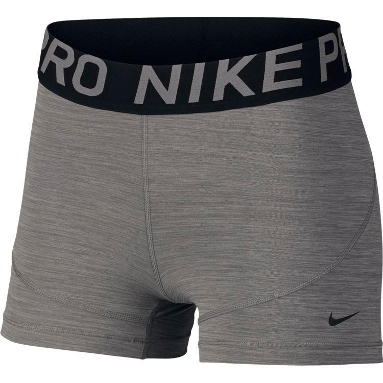 white nike pro shorts women
