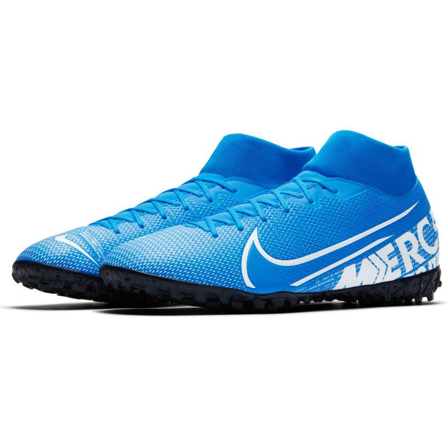 botines de futbol nike mercurial superfly 7 academy tf negro