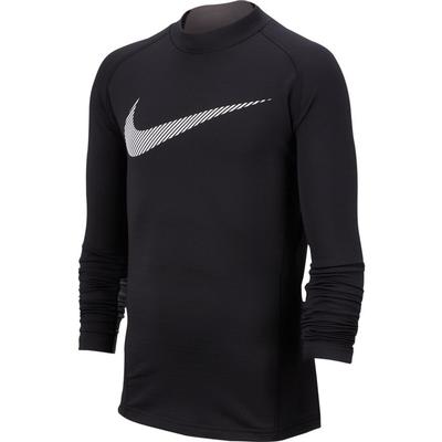 Youth Nike Pro Therma LS Mock