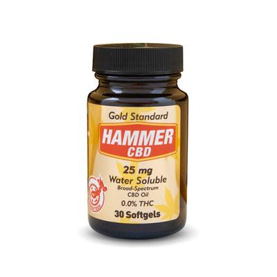 Hammer CBD Softgels 25mg - 30ct