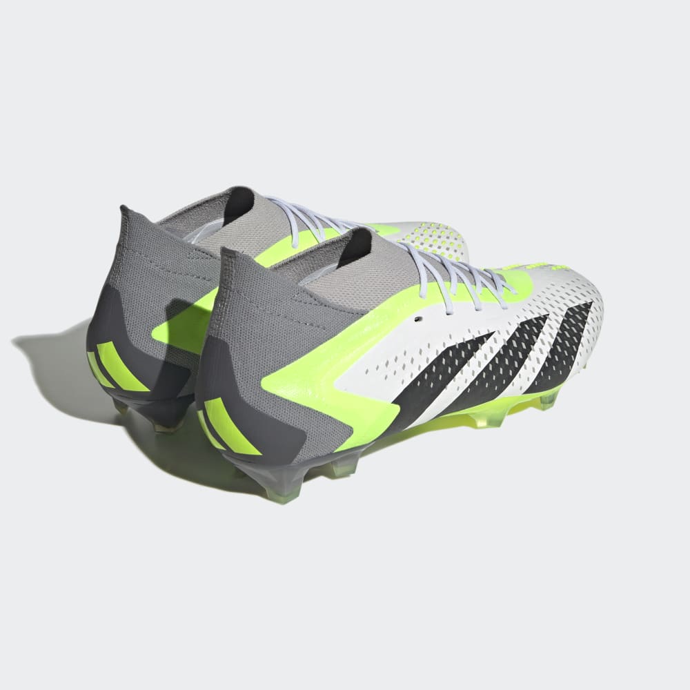 adidas Predator Accuracy.1 FG - white/black/lucid lemon | Soccer Center