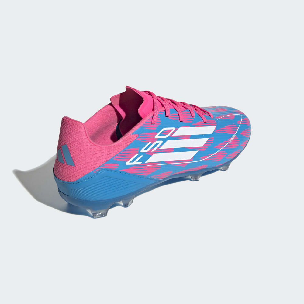 シューズ Adidas F50+ FG Firm Ground 28cm adidas F50+ Firm Ground - White/Solar Red/Lucid Blue - Adult