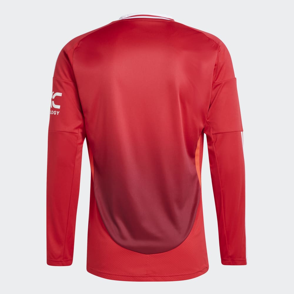 adidas Manchester United 24/25 Long Sleeve Home Jersey