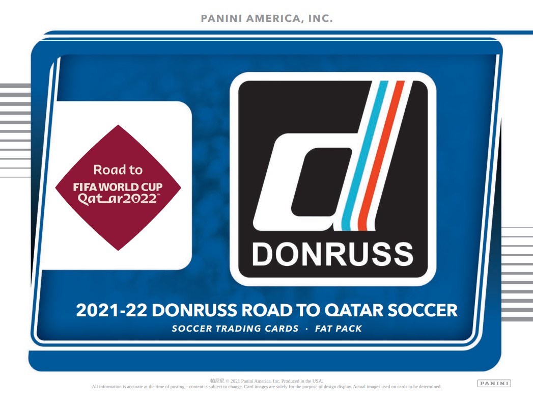 Donruss Soccer Cards Fat Pack Road To Qatar
