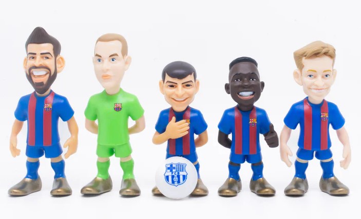 Banbo Toys Barcelona FC Minix 5 Player Pack