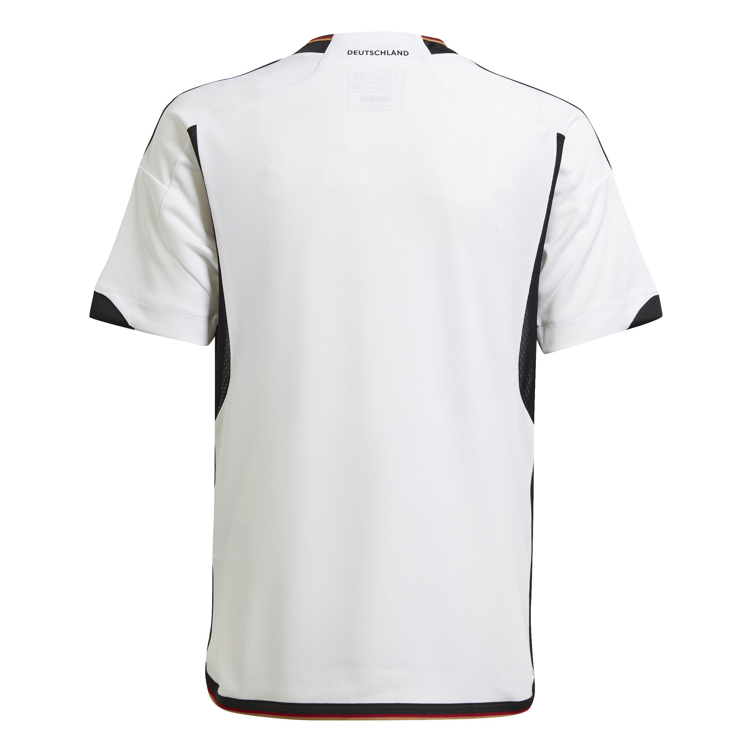 adidas Youth Germany WC 2022 World Cup Home Jersey - White/Black