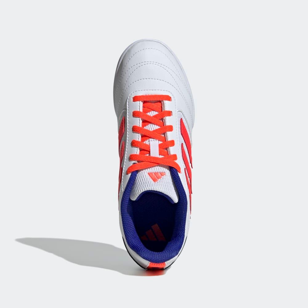 adidas gazelle silver green womens adidas Youth Copa Indoor Court League | Off White/Lucid Blue/Signal Coral main image 0