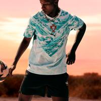 Puma Portugal Away Jersey 2026 model action view