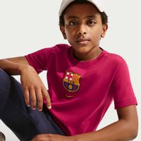FC Barcelona Big Kids' Nike Soccer T-Shirt front